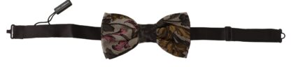 Dolce & Gabbana - Elegant Multicolor Silk Bow Tie