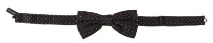 Dolce & Gabbana - Elegant Polka Dot Silk Bow Tie