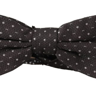 Dolce & Gabbana - Elegant Polka Dot Silk Bow Tie