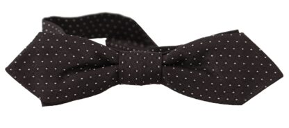 Dolce & Gabbana - Elegant Silk Polka Dot Bow Tie