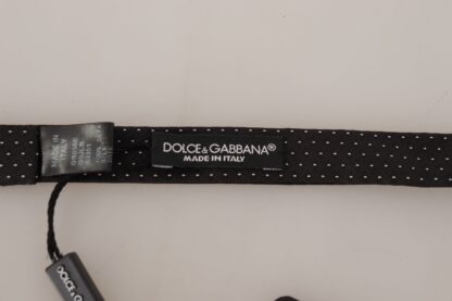 Dolce & Gabbana - Elegant Silk Polka Dot Bow Tie