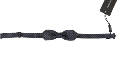 Dolce & Gabbana - Elegant Polka Dot Silk Bow Tie