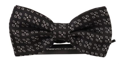 Dolce & Gabbana - Elegant Polka Dot Silk Bow Tie