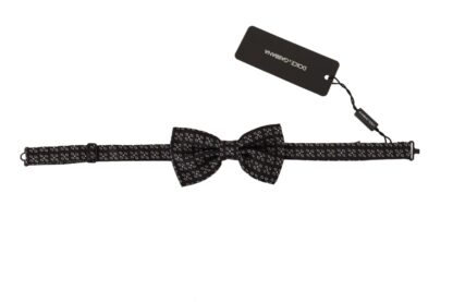 Dolce & Gabbana - Elegant Polka Dot Silk Bow Tie