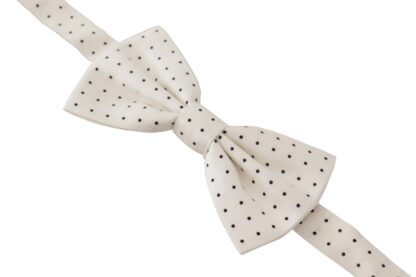 Dolce & Gabbana - Polka Dot Silk Bow Tie