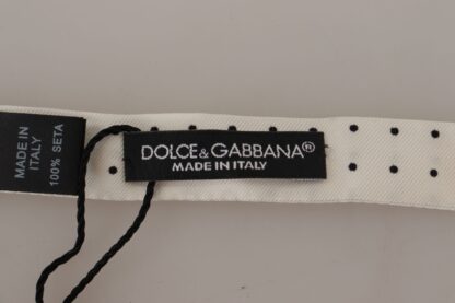 Dolce & Gabbana - Polka Dot Silk Bow Tie