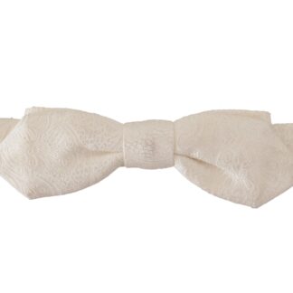 Dolce & Gabbana - Exclusive Silk Black and White Bow Tie