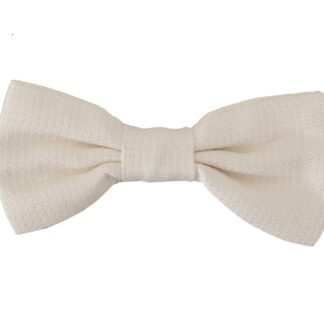 Dolce & Gabbana - Exclusive Silk Black and White Bow Tie