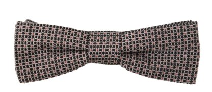 Dolce & Gabbana - Elegant Black Silk Bow Tie