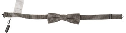 Dolce & Gabbana - Elegant Black Silk Bow Tie