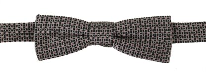 Dolce & Gabbana - Elegant Black Silk Bow Tie