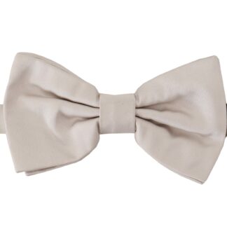 Dolce & Gabbana - Elegant Black Silk Bow Tie