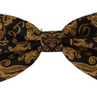 Dolce & Gabbana - Polka Dot Silk Bow Tie in Black and White