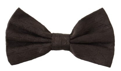 Dolce & Gabbana - Elegant Black Silk Bow Tie