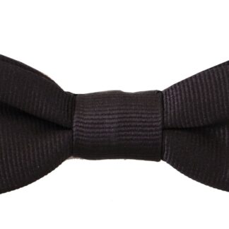 Dolce & Gabbana - Elegant Blue Silk Bow Tie