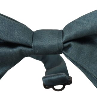 Dolce & Gabbana - Elegant Silk Black Bow Tie