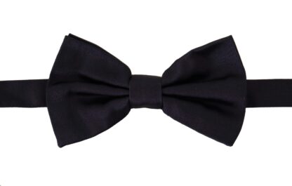 Dolce & Gabbana - Elegant Blue Silk Bow Tie