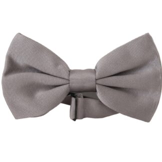 Dolce & Gabbana - Elegant Black Silk Bow Tie