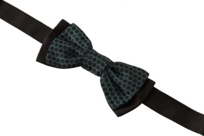 Dolce & Gabbana - Elegant Polka Dot Silk Bow Tie