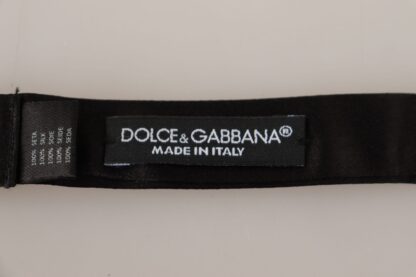 Dolce & Gabbana - Elegant Polka Dot Silk Bow Tie