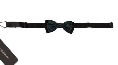 Dolce & Gabbana - Elegant Polka Dot Silk Bow Tie