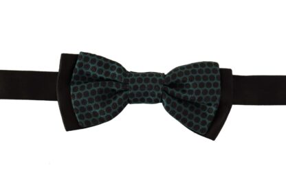 Dolce & Gabbana - Elegant Polka Dot Silk Bow Tie