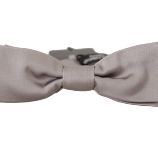 Dolce & Gabbana - Elegant Silk Tuxedo Bow Tie - Evening Chic