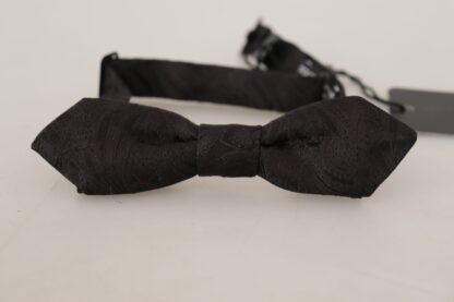 Dolce & Gabbana - Elegant Silk Tuxedo Bow Tie - Evening Chic