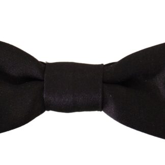 Dolce & Gabbana - Elegant Silk Tuxedo Bow Tie - Evening Chic