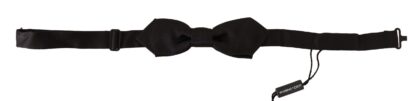 Dolce & Gabbana - Elegant Black Silk Bow Tie