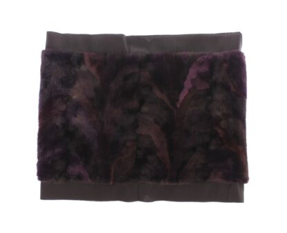 Dolce & Gabbana - Exquisite Purple MINK Fur Scarf Wrap