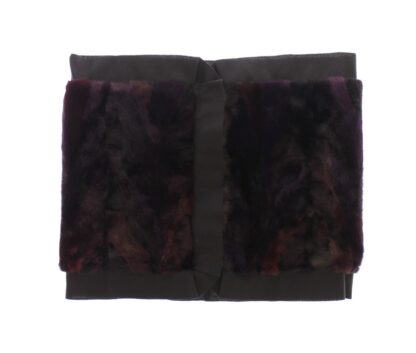 Dolce & Gabbana - Exquisite Purple MINK Fur Scarf Wrap