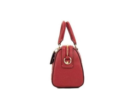 COACH - Mini Rowan 1941 Red Embossed Logo Leather Crossbody Handbag