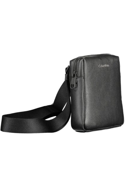 Calvin Klein - Black Polyester Men Shoulder Bag