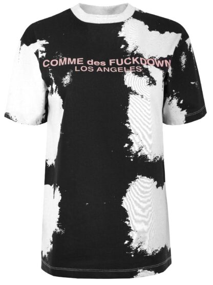 Comme Des Fuckdown - Elevated Casual Chic Tee with Iconic Print