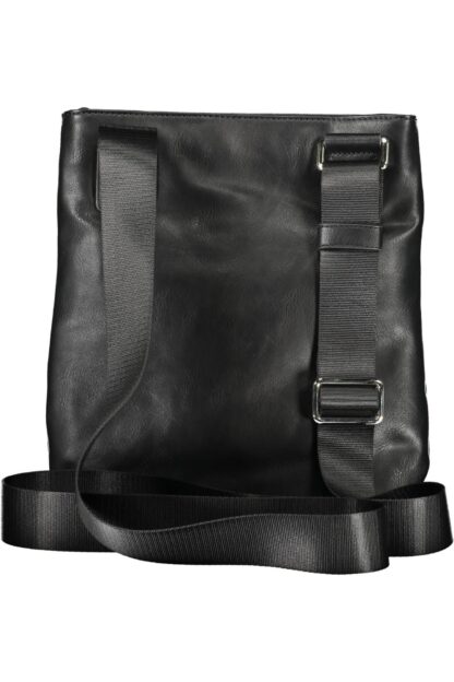 Bikkembergs - Black Polyurethane Men Shoulder Bag