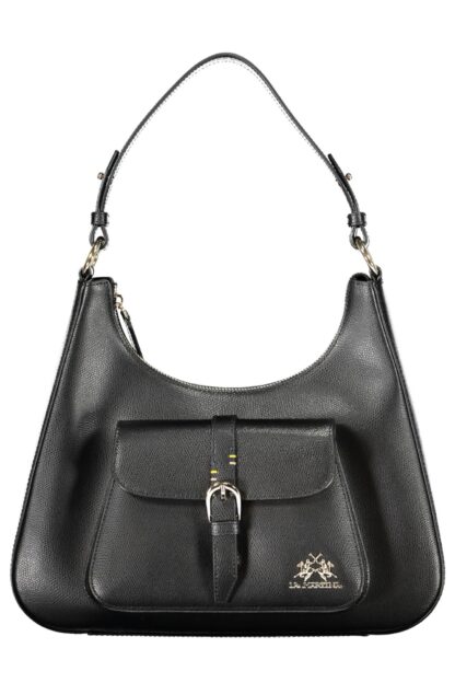 La Martina - Black Leather Women Handbag