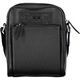 Bikkembergs - Black Polyurethane Men Shoulder Bag