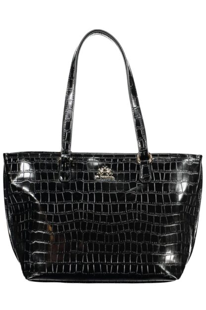 La Martina - Black Polyurethane Women Handbag