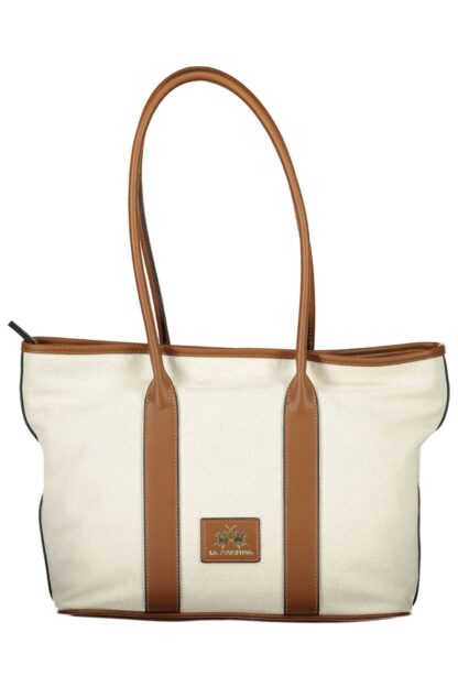 La Martina - Beige Cotton Women Handbag