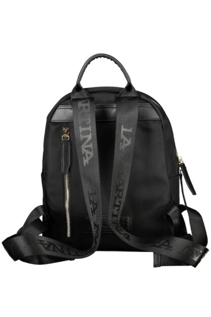 La Martina - Black Nylon Women Backpack