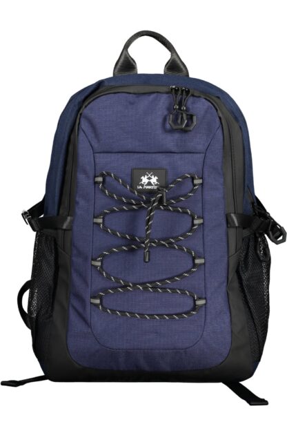 La Martina - Blue Polyester Mens Backpack