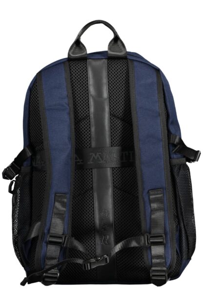 La Martina - Blue Polyester Mens Backpack