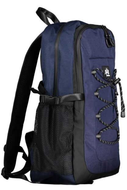 La Martina - Blue Polyester Mens Backpack