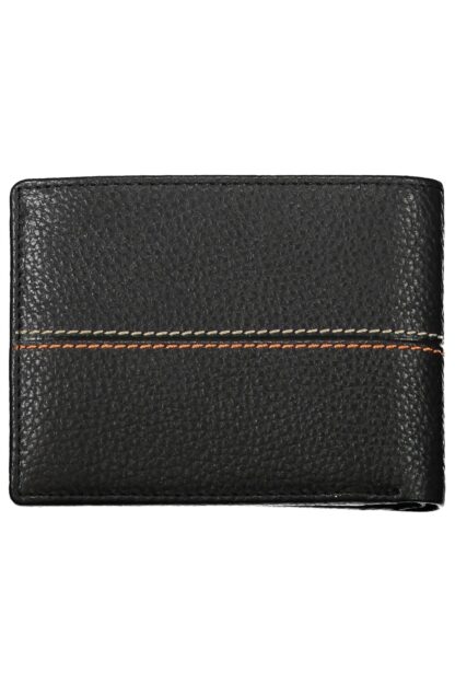 La Martina - Black Leather Men Wallet