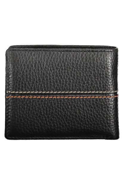 La Martina - Black Leather Men Wallet