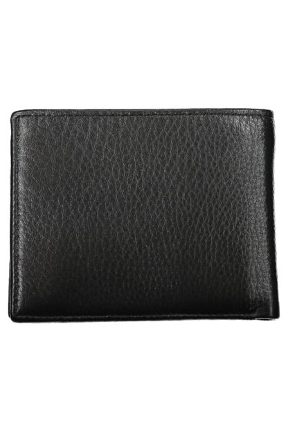 La Martina - Black Leather Men Wallet