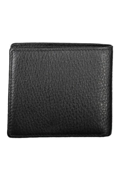 La Martina - Black Leather Men Wallet