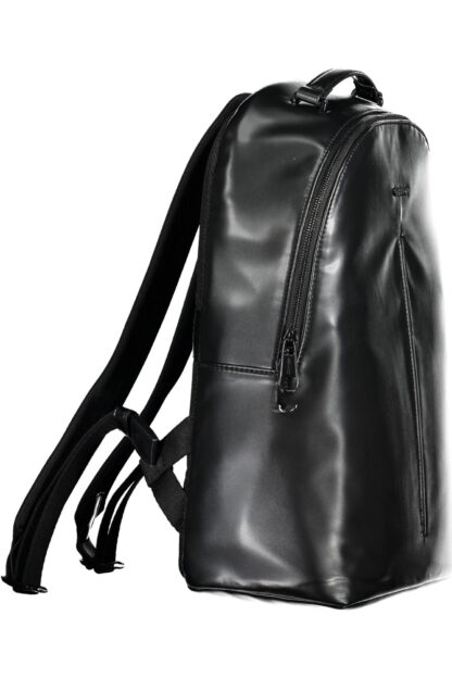 Calvin Klein - Black Polyester Men Backpack