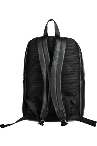 Calvin Klein - Black Polyester Men Backpack